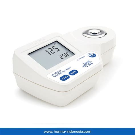 hanna digital refractometer beer|digital salinity refractometer.